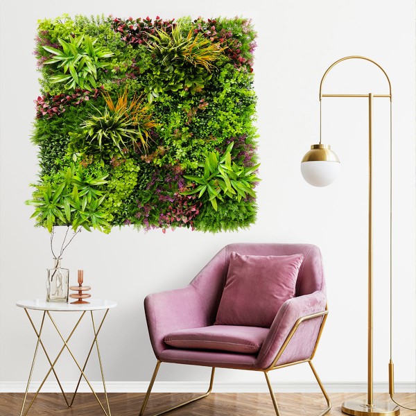 Mur Végétal Artificiel Wood Colors
