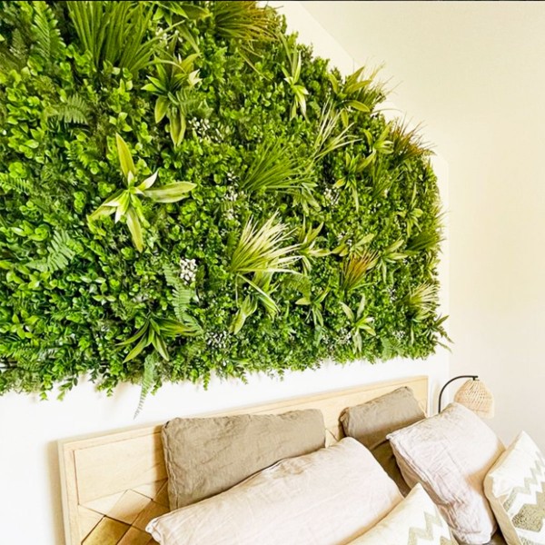 Mur vegetal artificiel Savane au M Mur artificiel modulable : tout savoir sur les panneaux végétaux