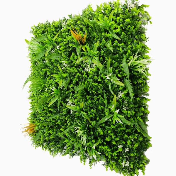 Mur vegetal artificiel Savane au M² Comment installer un mur artificiel chez soi