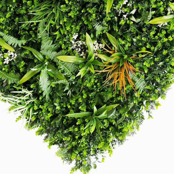 Mur vegetal artificiel Savane au M² Quel mur artificiel choisir pour un projet professionnel