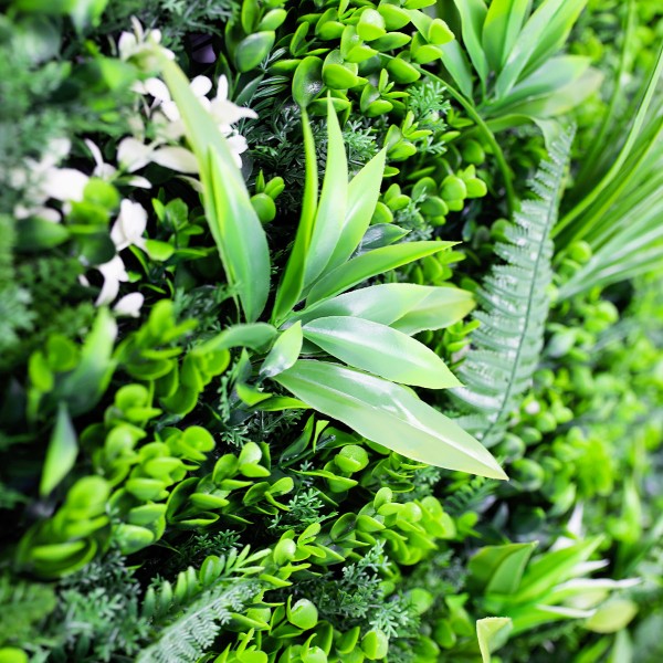 Mur vegetal artificiel Savane au M Mur artificiel pour brise vue : conseils et astuces