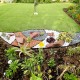 Rouleau entier de 25ml de barrière anti rhizomes Rootbarrier HDPE Noir 0.70M large