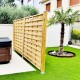 Rouleau entier de 25ml de barrière anti rhizomes Rootbarrier HDPE Noir 0.70M large