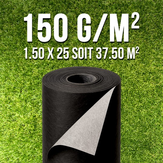 Géotextile 150grs 1.5Mx25M