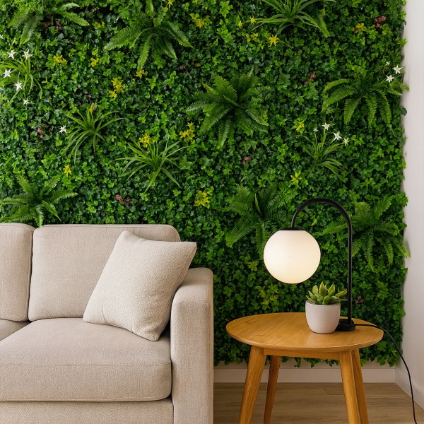 Lot 5 m² Vegetal Chic mur artificiel vegetal