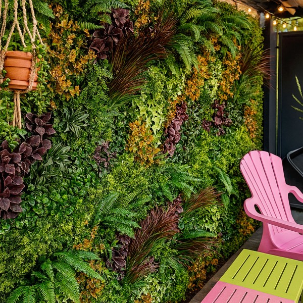 Mur artificiel vegetal Life
