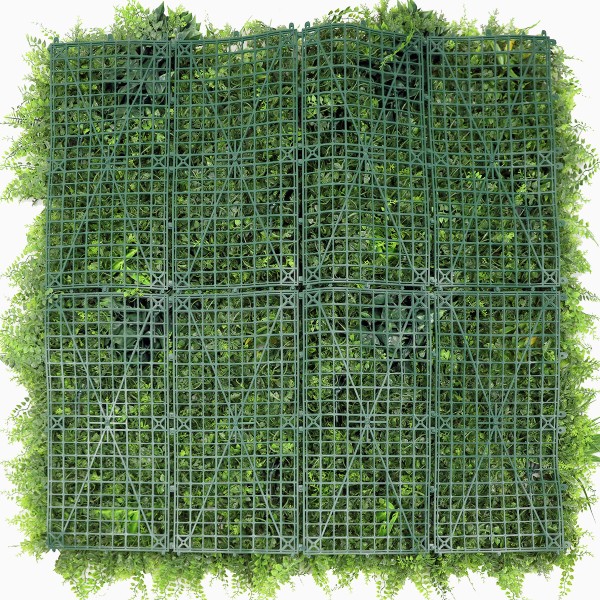 Mur Vegetal Artificiel Fougère Dense au M²