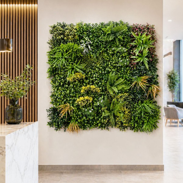 Jungle brise vue artificiel pro résistant UV – vente uniquement aux revendeurs