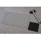 Pack de dix hooks galvanisés de 20 cm pour géotextile