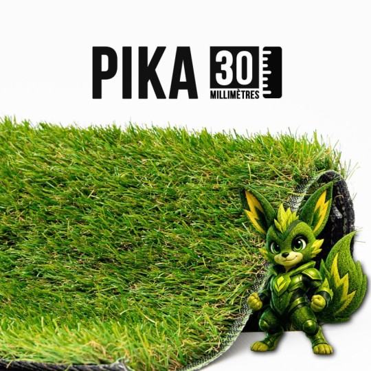 Pika 30 mm gazon synthétique économique en largeur 2 m