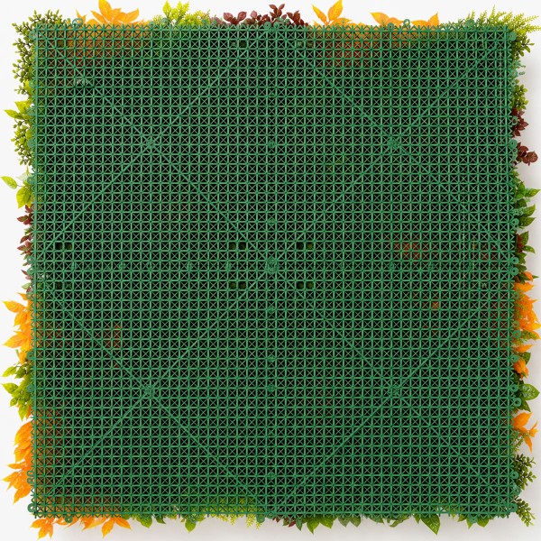 Mur Végétal Artificiel Amazone Automne 100 x 100 cm