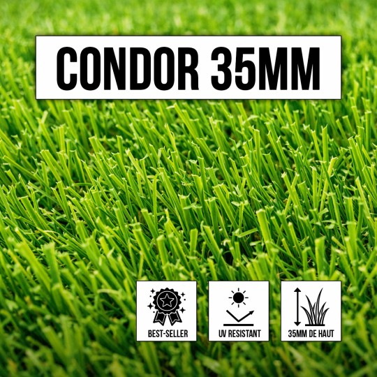Gazon synthétique bestseller Condor / Cosmo 35mm