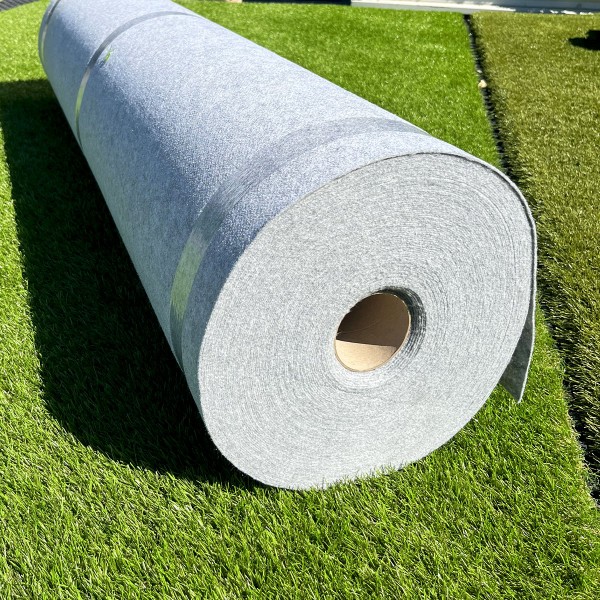 Géotextile gris 300 g/m² haute résistance pour chantier carrossable