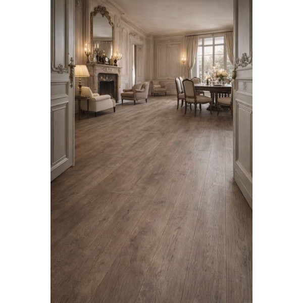 Gatsby Supreme chêne clair : sol PVC clipsable en ambiance intérieure