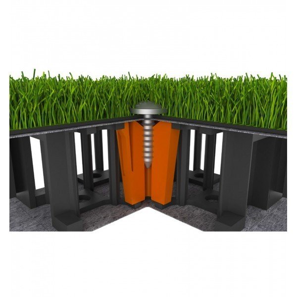 Dalle Drainpanel pour drainage sous gazon synthétique