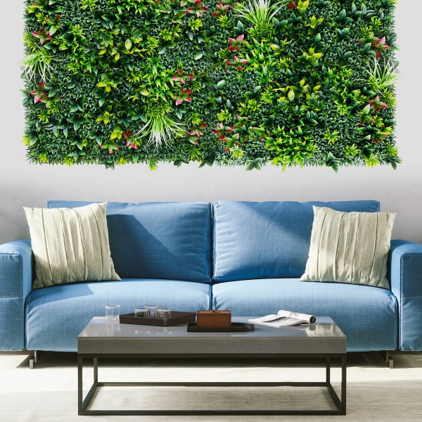 Mur Vegetal Artificiel Mixed au M²