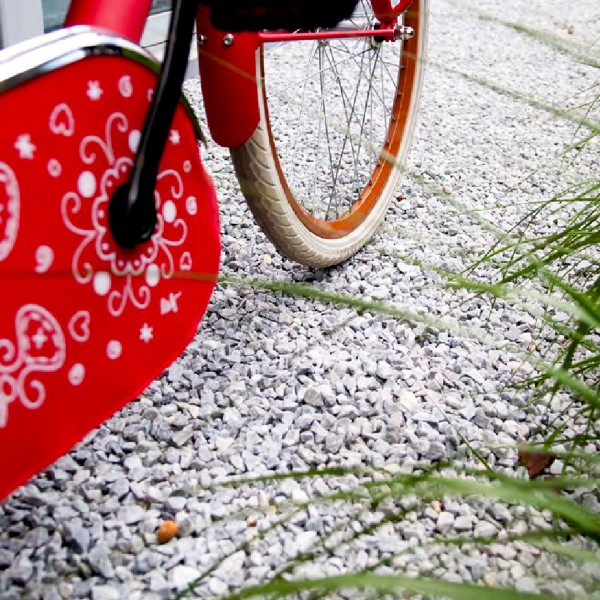 ECCOGRAVEL - STABILISATEUR DE GRAVIER ROBUSTE BLANC