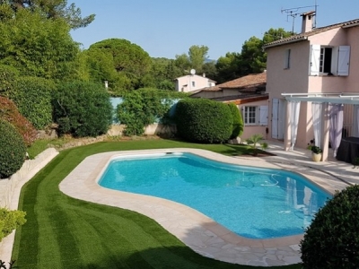 Pose de Gazon synthétique Puget sur Argens