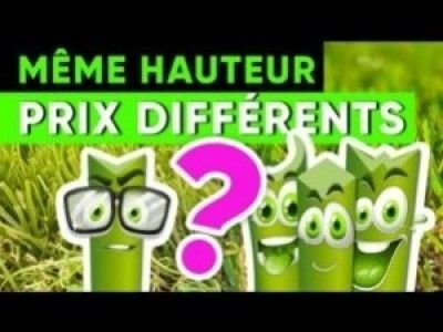 Comment expliquer un prix diffèrent pour une même hauteur de brin