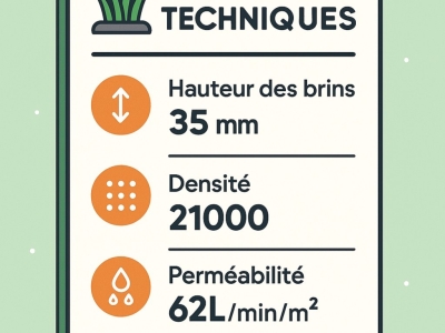 Fiches techniques gazon synthétique professionnel Ag-co